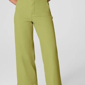 SPANX  Stretch Twill Cropped Wide Leg Pant